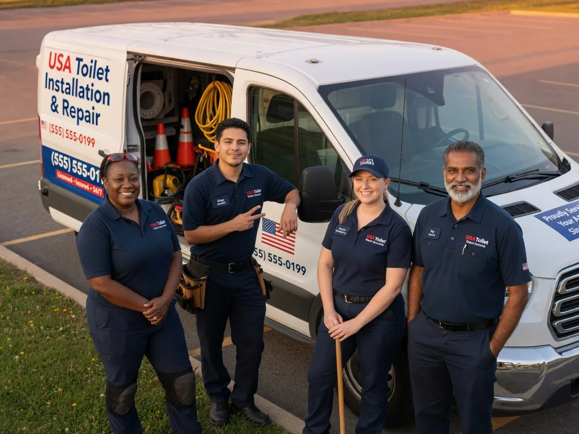 Toilet Installation company in New Canton, IL